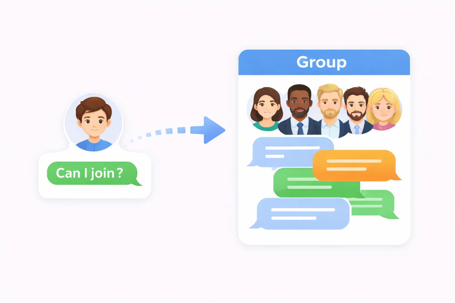 Join request illustration